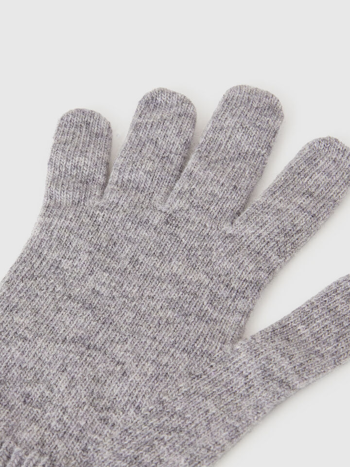 KNITTED GLOVES Women image number 2